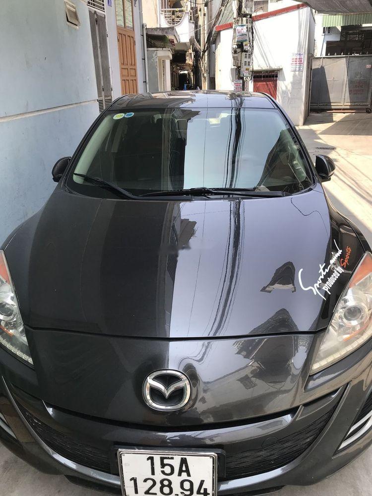 Mazda 3   2009 - Bán Mazda 3 đời 2009, màu đen, nhập khẩu