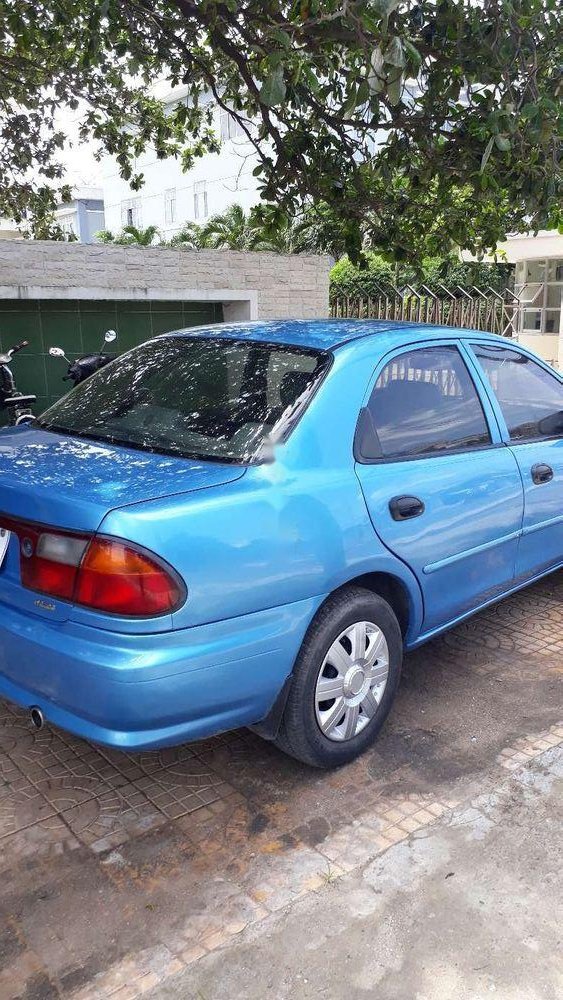 Mazda 323   2001 - Bán Mazda 323 đời 2001, màu xanh lam, giá chỉ 120 triệu