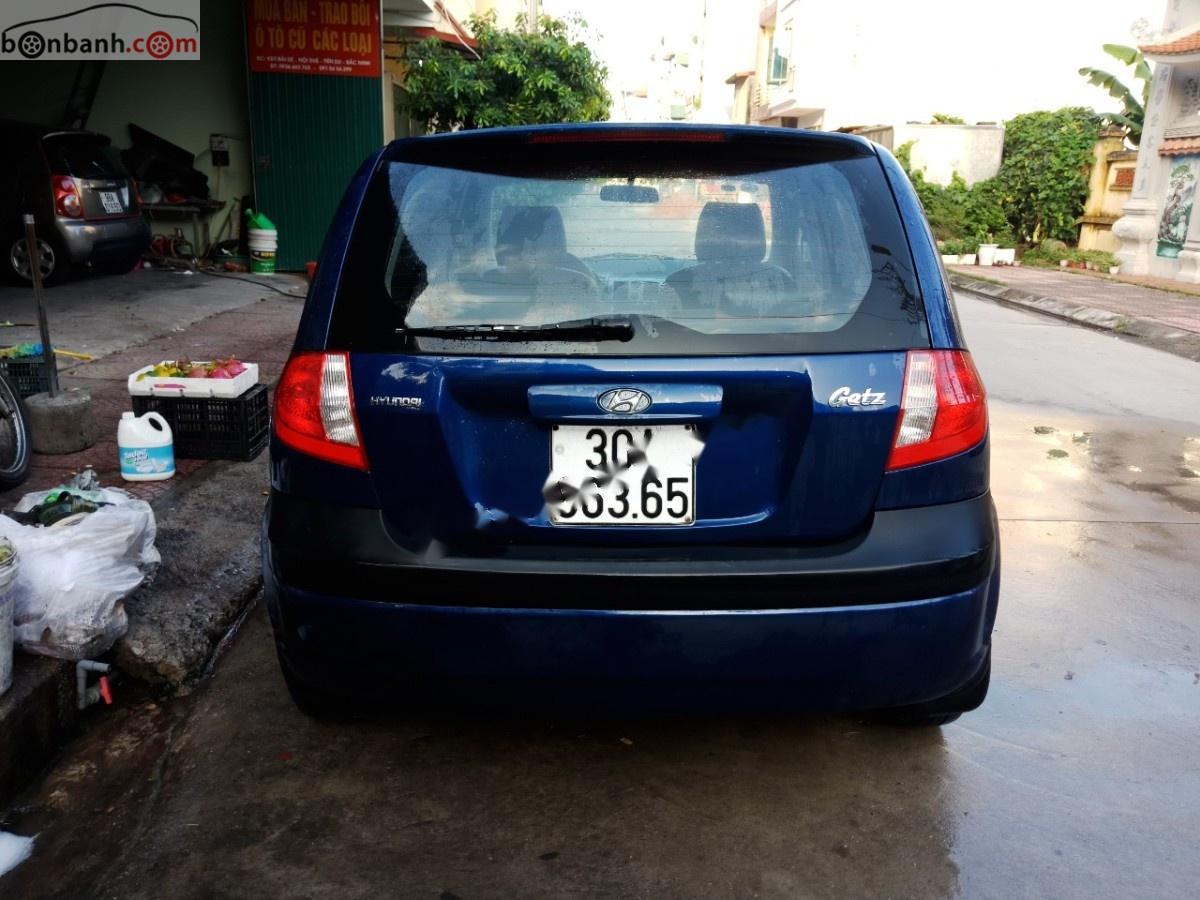 Hyundai Getz 2008 - Bán Hyundai Getz sản xuất 2008, màu xanh lam, nhập khẩu  