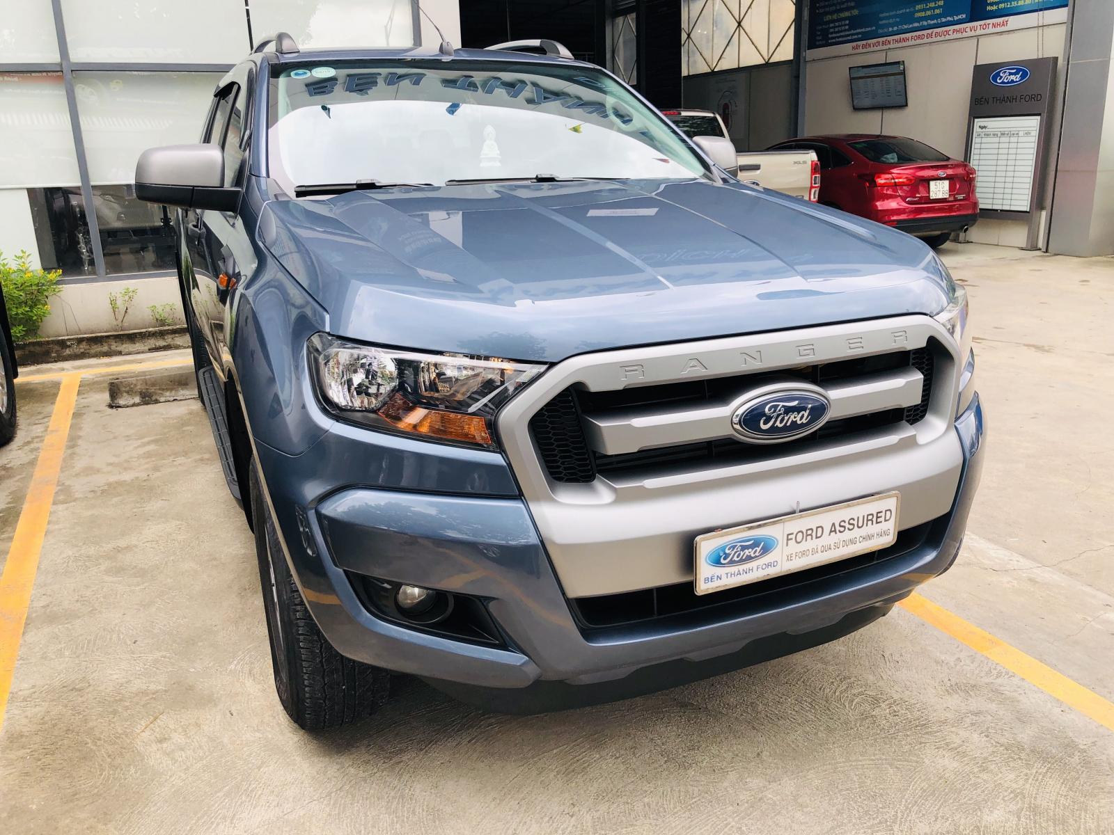 Ford Ranger 2017 - Xe Ford Ranger đăng ký 2017, màu xanh lam, xe gia đình, giá chỉ 565 triệu đồng