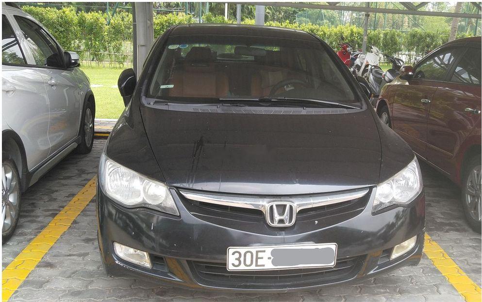 Honda Civic 2007 - Bán ô tô Honda Civic năm 2007, màu đen chính chủ