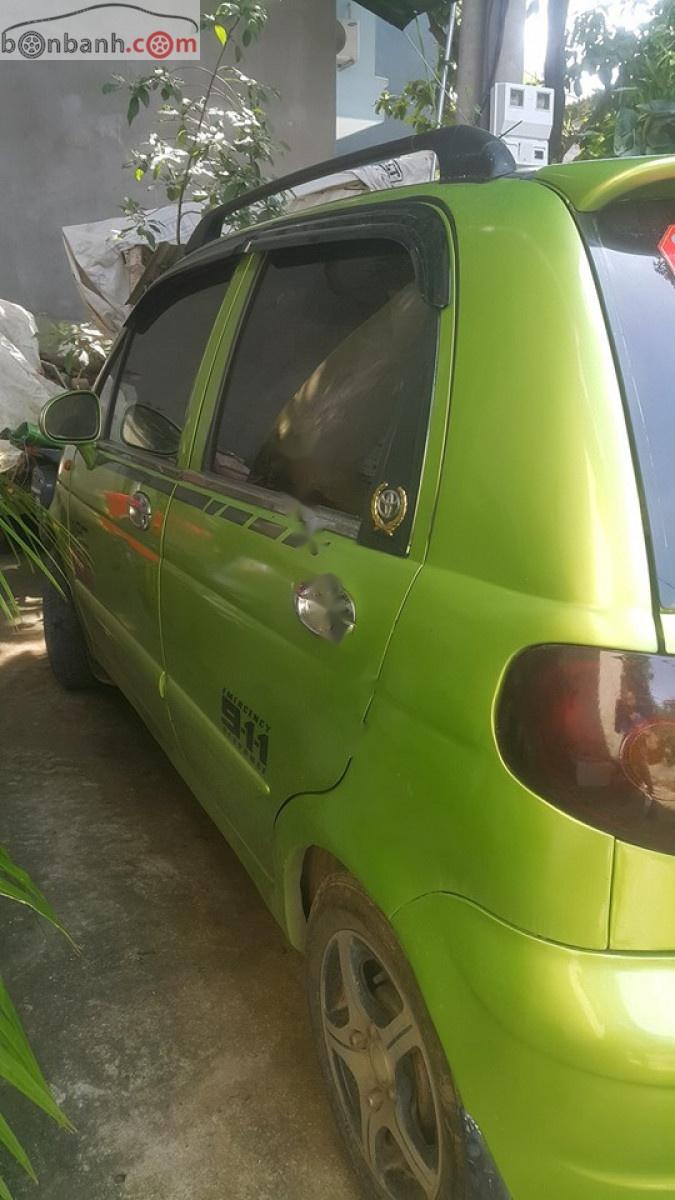 Daewoo Matiz SE 0.8 MT 2007 - Bán Daewoo Matiz SE 0.8 MT sản xuất năm 2007, màu xanh lam xe gia đình 