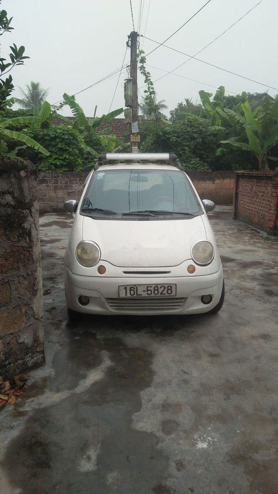 Daewoo Matiz 2007 - Cần bán lại xe Daewoo Matiz đời 2007, màu trắng