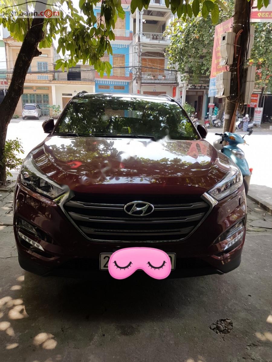 Hyundai Tucson 2.0  2017 - Cần bán xe Hyundai Tucson 2.0 sản xuất 2017, màu đỏ, giá chỉ 830 triệu