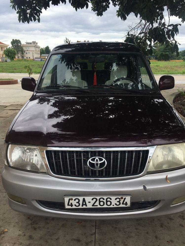 Toyota Zace 1.8L 2004 - Bán Toyota Zace 1.8L đời 2004, màu đỏ mận, nhập khẩu
