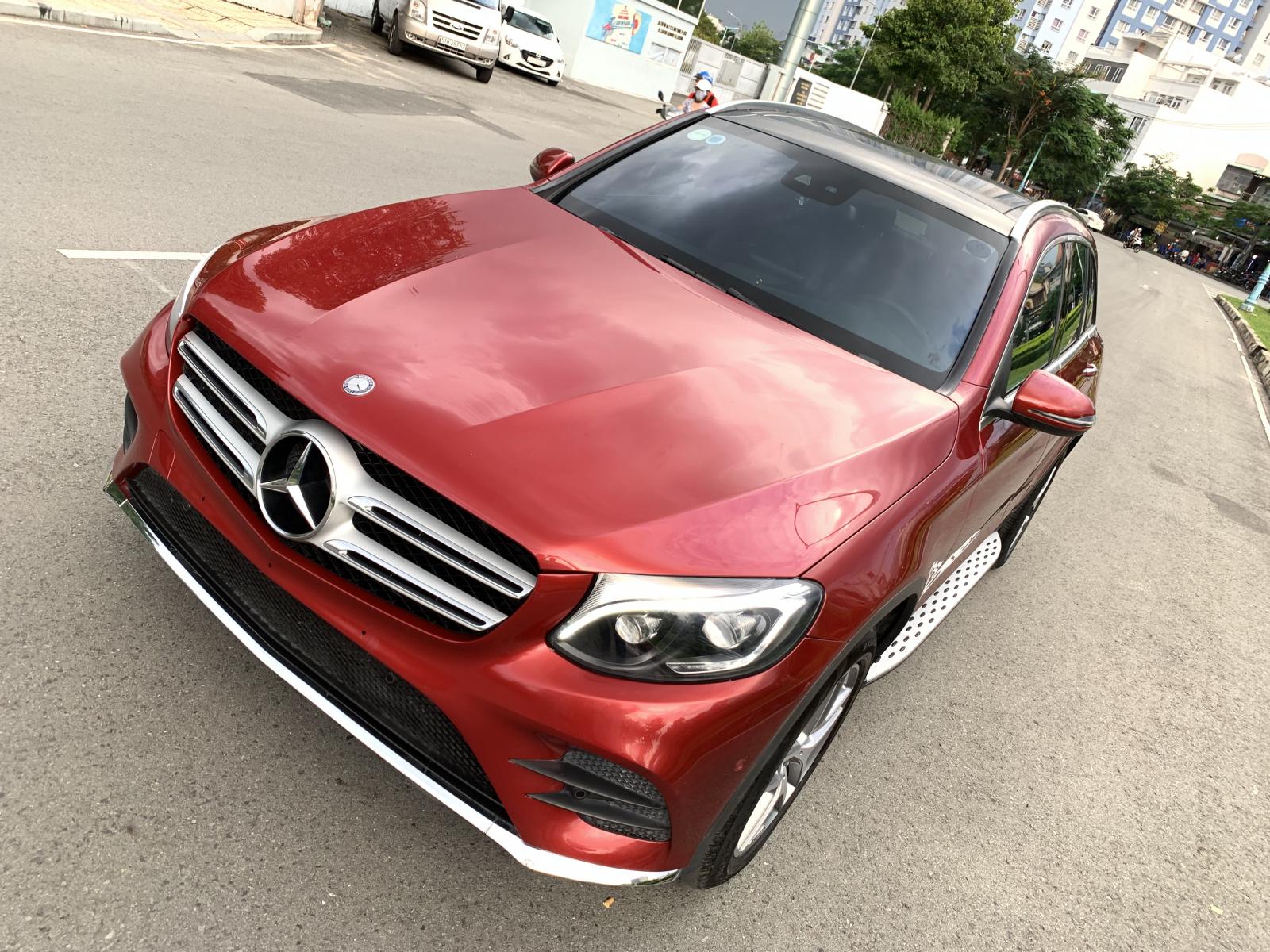 Mercedes-Benz GLC-Class 2017 - Merc GLC300 4Matic ĐK 2017, màu đỏ hàng full cao cấp đủ đồ chơi, camera cốp