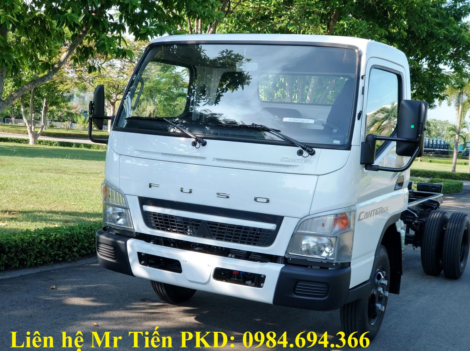 Mitsubishi Canter 6.5 2019 - Bán xe tải Nhật bản Mitsubishi Canter 6.5 tải 3.4 tấn thùng dài 4.3m, đời 2019, hỗ trợ trả góp 80%