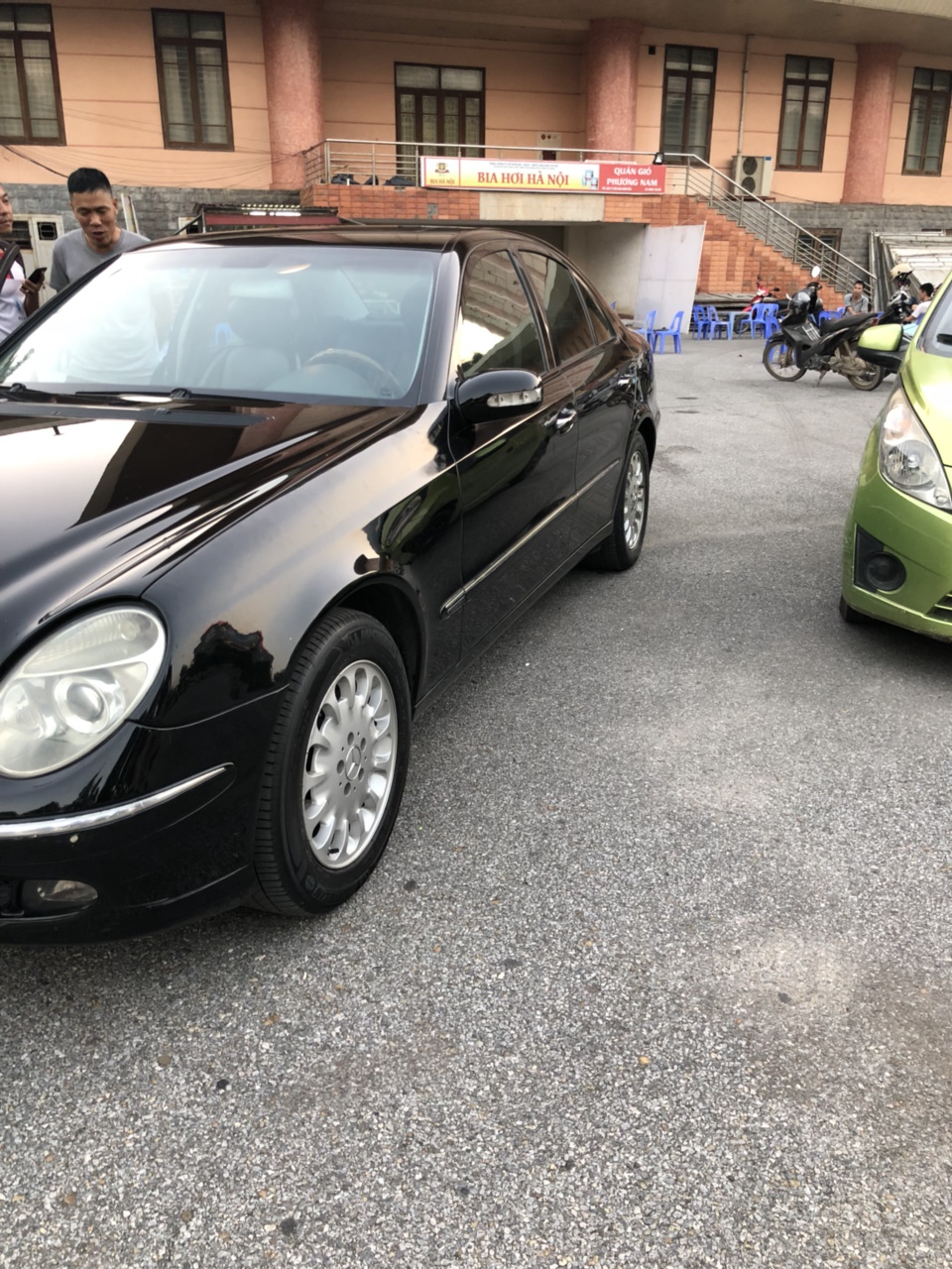 Mercedes-Benz E class E200 2007 - Mercedes E200 SX 2007, 1.8 nhập khẩu, màu đen