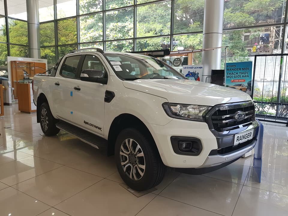 Ford Ranger Wildtrak 2.0l 4x4  2019 - Ford Ranger Wildtrak 2.0L 4X4 2019 nhập khẩu màu trắng giá tốt, hỗ trợ ngân hàng lãi suất tốt, gọi ngay 0978 018 806