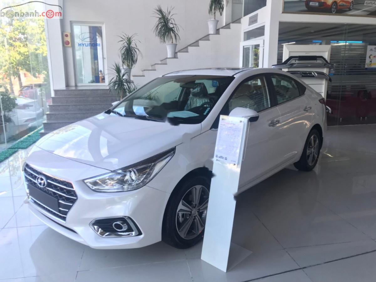 Hyundai Accent 1.4 AT 2019 - Hyundai Huế 1S bán xe Hyundai Accent 1.4 AT năm 2019, màu trắng