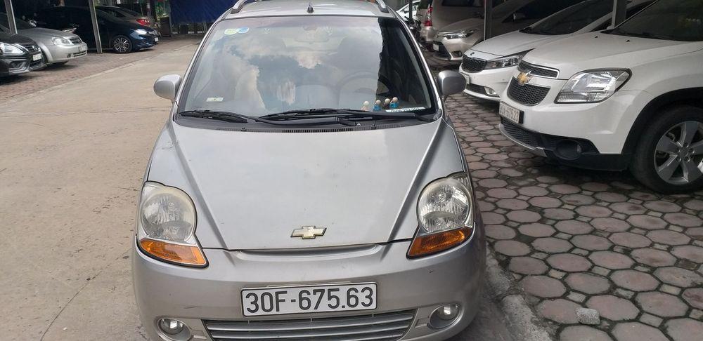 Chevrolet Spark   2011 - Bán xe cũ Chevrolet Spark sản xuất 2011, màu bạc