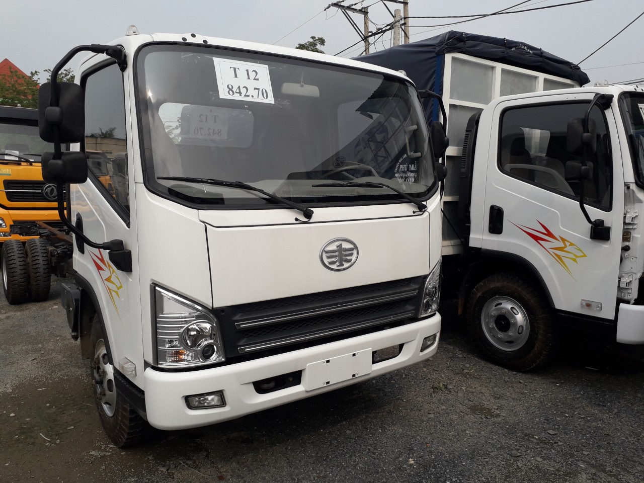 Howo La Dalat 2017 - Xe tải 8 tấn thùng dài 6.2m ga cơ, máy Hyundai nhập