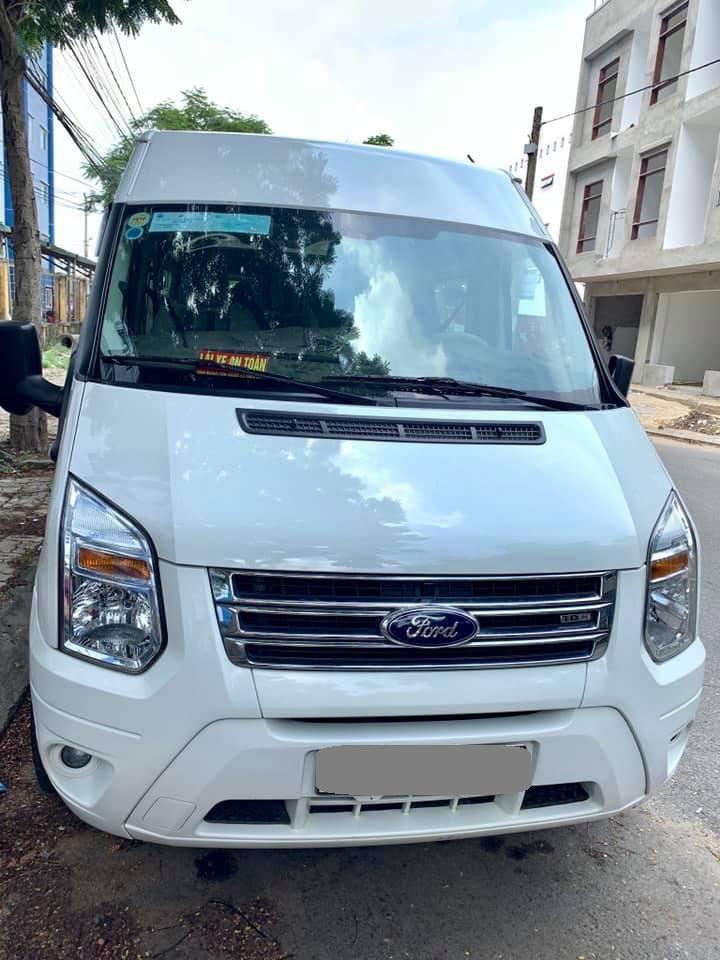 Ford Transit 2016 - Bán Ford Transit Luxury 2016 máy dầu, màu trắng thể thao tuyệt đẹp