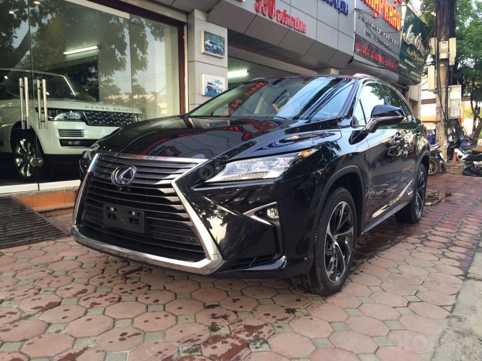 Lexus RX 2020 - Bán Lexus RX450H 2020, màu đen, HCM, giao xe ngay toàn quốc