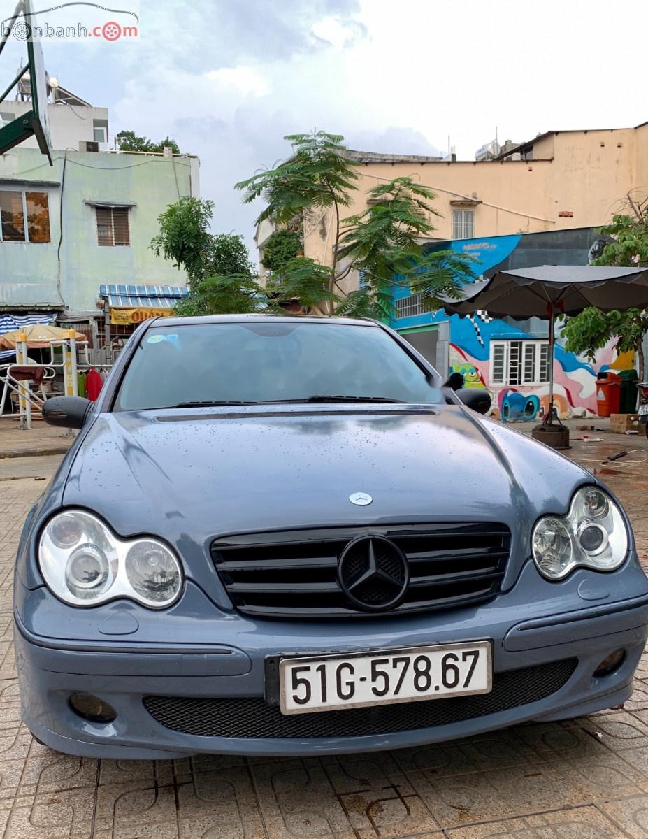 Mercedes-Benz C class C280 2005 - Bán Mercedes C280 sản xuất 2005, màu xanh lam, nhập khẩu nguyên chiếc