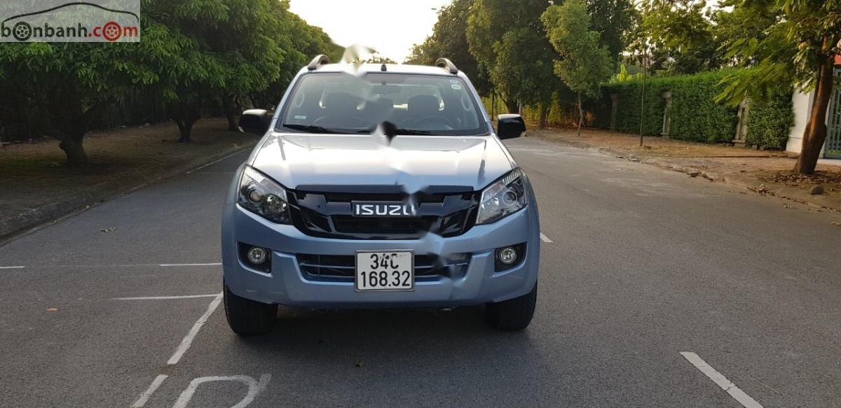 Isuzu Dmax 2015 - Bán Isuzu Dmax sản xuất 2015, màu xanh, nhập khẩu  