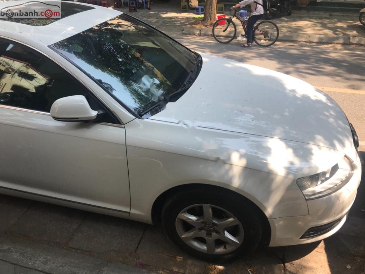 Audi A6 2010 - Bán xe Audi A6 2.0T sản xuất năm 2010, màu trắng, xe nhập