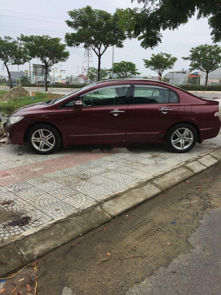 Honda Civic   AT 2008 - Xe Honda Civic AT 2008, màu đỏ, giá chỉ 335 triệu