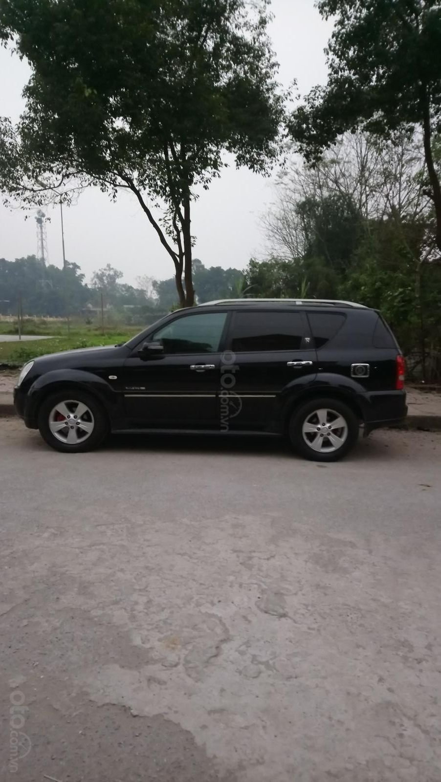 Ssangyong Rexton II 2007 - Bán SUV 7 chỗ Rexton II năm 2008, màu đen, nhập khẩu nguyên chiếc