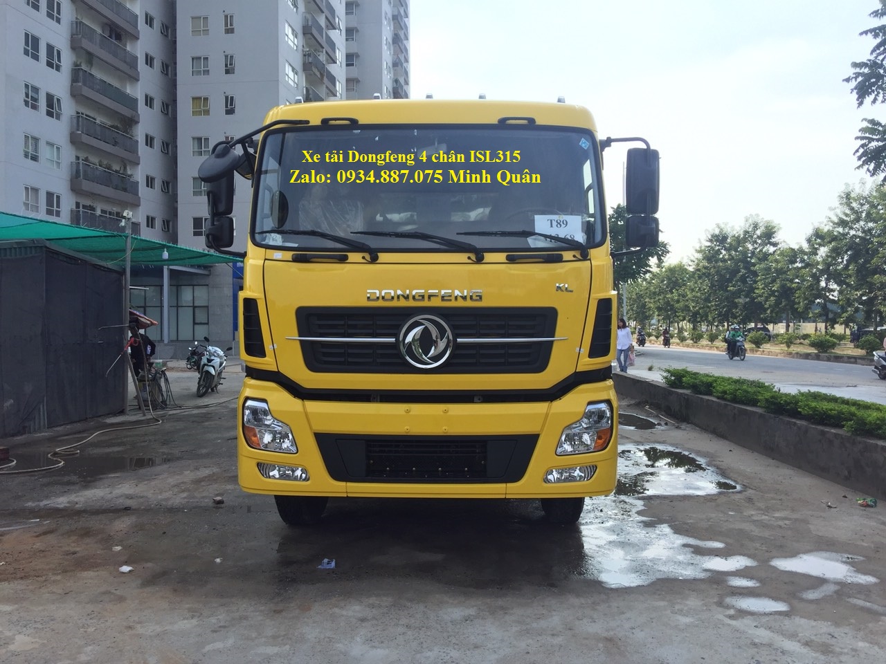 JRD 2019 - Bán xe tải Dongfeng Hoàng Huy 4 chân 2019 máy Cummins ISL315