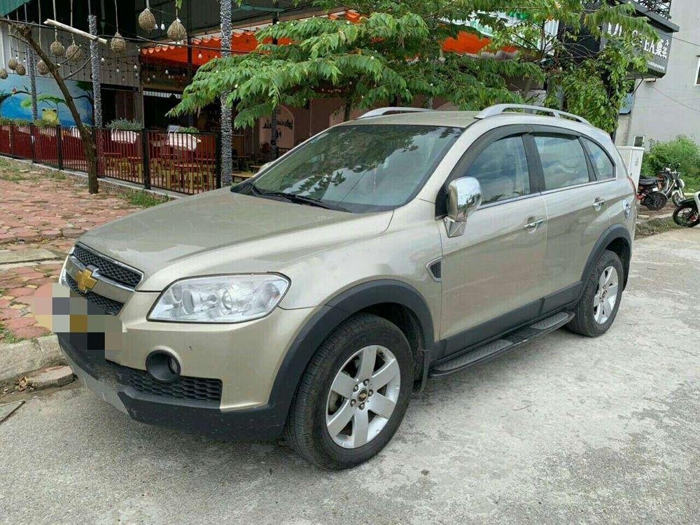 Chevrolet Captiva   2008 - Cần bán Chevrolet Captiva năm sản xuất 2008, màu vàng, chính chủ 