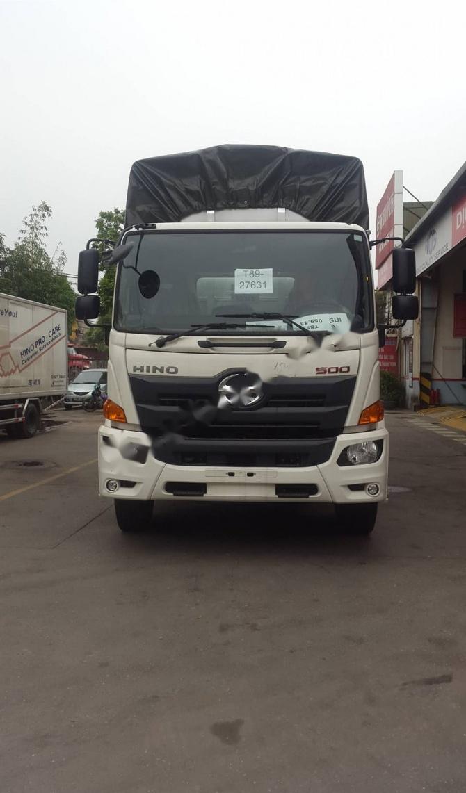 Hino 500 Series 2018 - Bán Hino 500 Series FG8JT7A sản xuất năm 2018, màu trắng