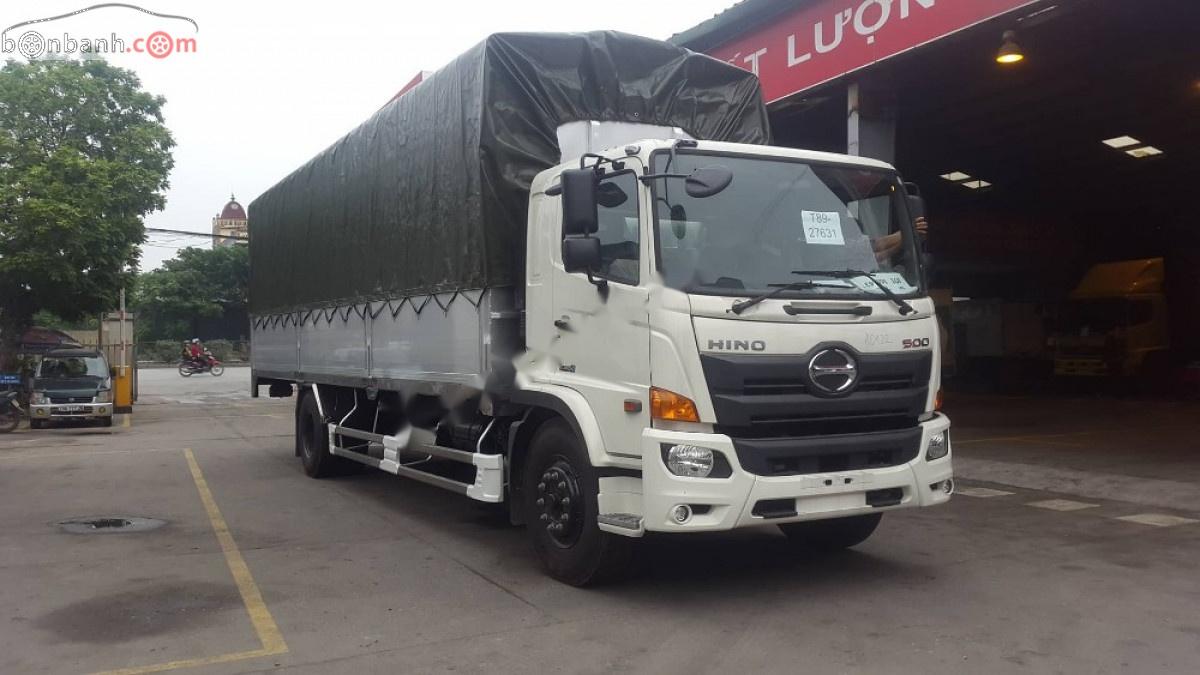 Hino 500 Series 2018 - Bán Hino 500 Series FG8JT7A sản xuất năm 2018, màu trắng