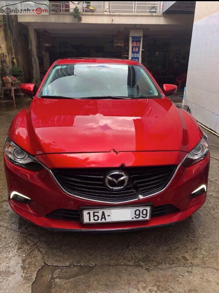 Mazda 6 2015 - Bán Mazda 6 2.5 AT sản xuất năm 2015, màu đỏ