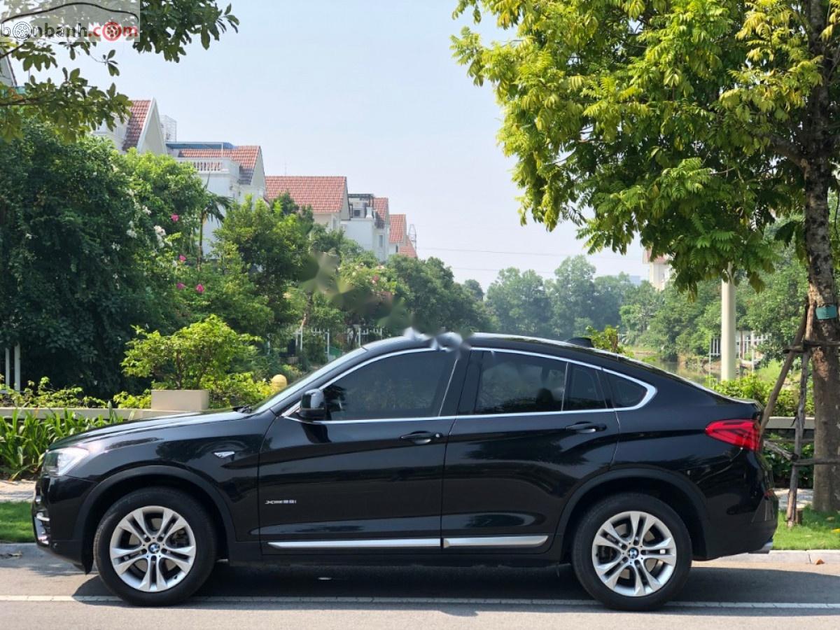 BMW X4 2014 - Cần bán gấp BMW X4 2014, màu đen, xe nhập