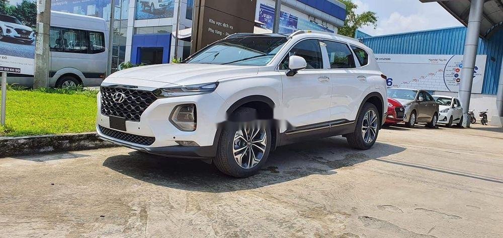Hyundai Santa Fe   2019 - Bán xe Hyundai Santa Fe sản xuất năm 2019, màu trắng