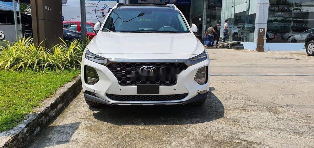 Hyundai Santa Fe   2019 - Bán xe Hyundai Santa Fe sản xuất năm 2019, màu trắng