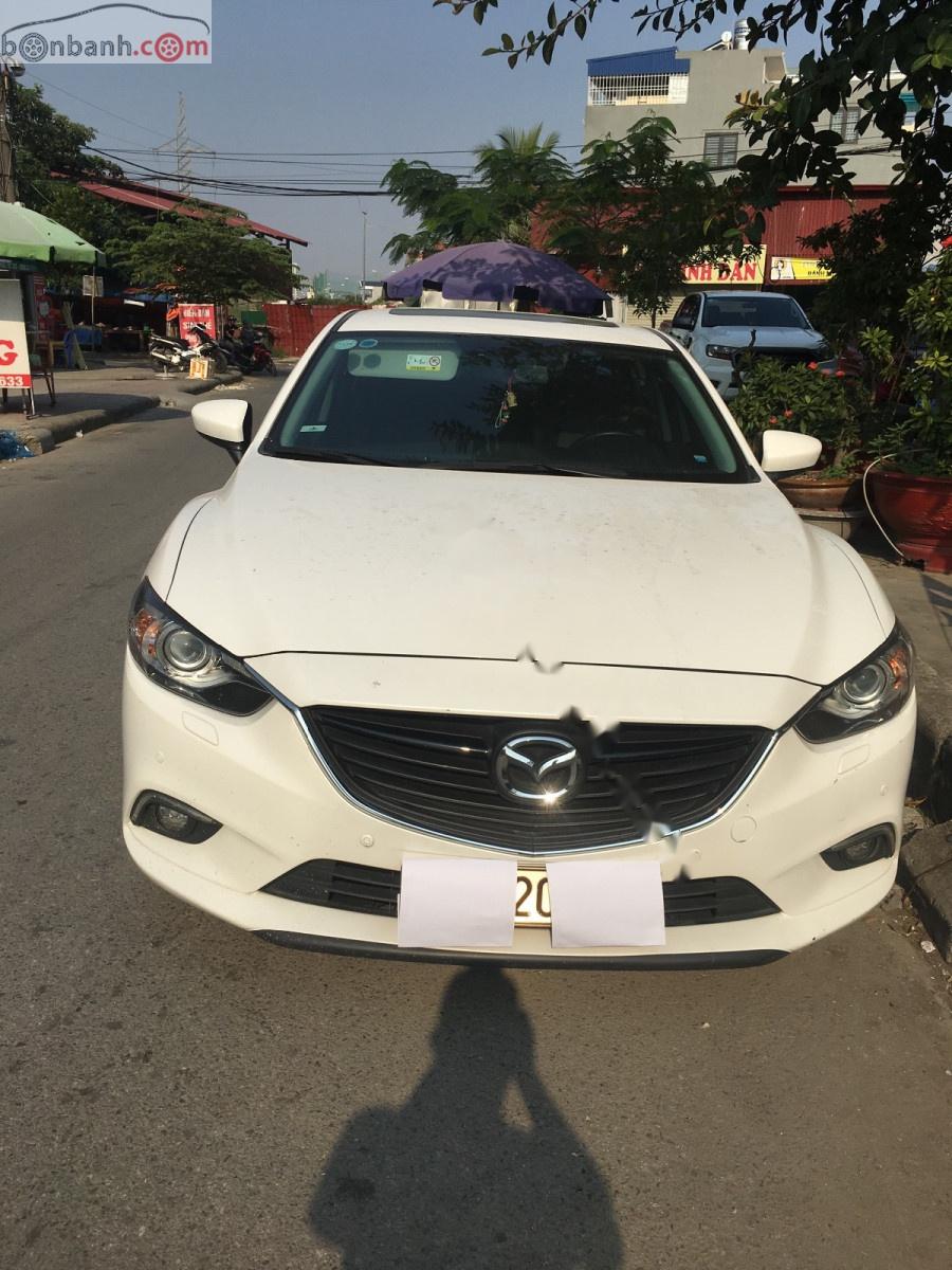 Mazda 6 2015 - Bán xe Mazda 6 năm 2015, màu trắng, giá chỉ 666 triệu