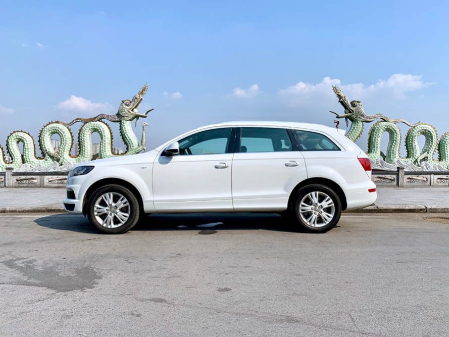 Audi Q7 2014 - Cần bán lại xe Audi Q7 đời 2014, màu trắng, xe nhập