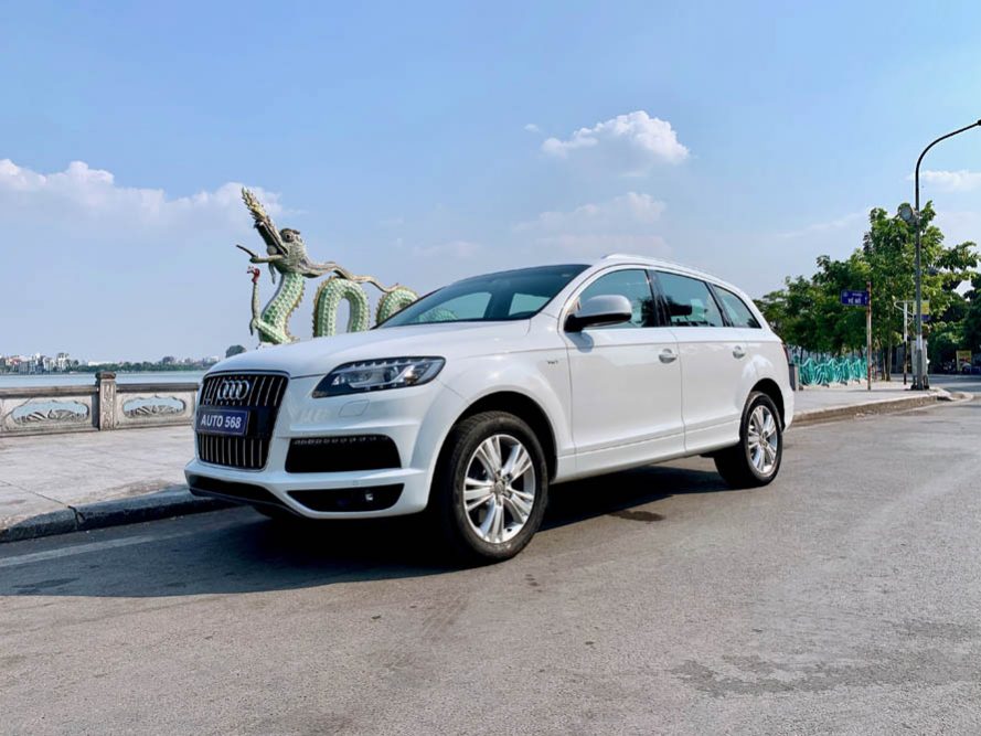 Audi Q7 2014 - Cần bán lại xe Audi Q7 đời 2014, màu trắng, xe nhập