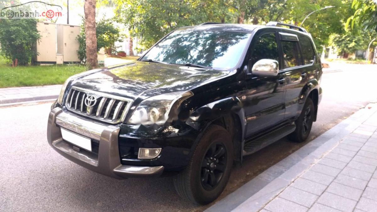 Toyota Prado GX 2.7 AT 2007 - Chính chủ bán Toyota Prado GX 2.7 AT năm 2007, màu đen, xe nhập