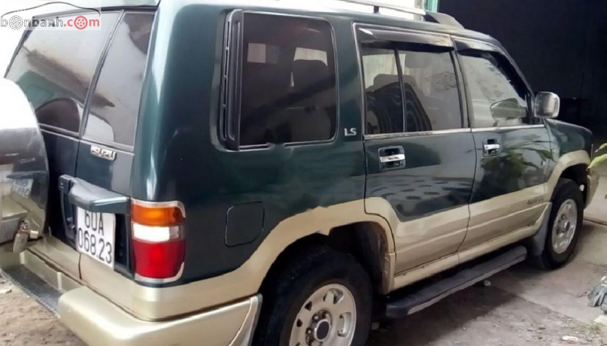 Isuzu Trooper LS 2000 - Bán Isuzu Trooper LS đời 2000, màu xanh lam số sàn, 100tr