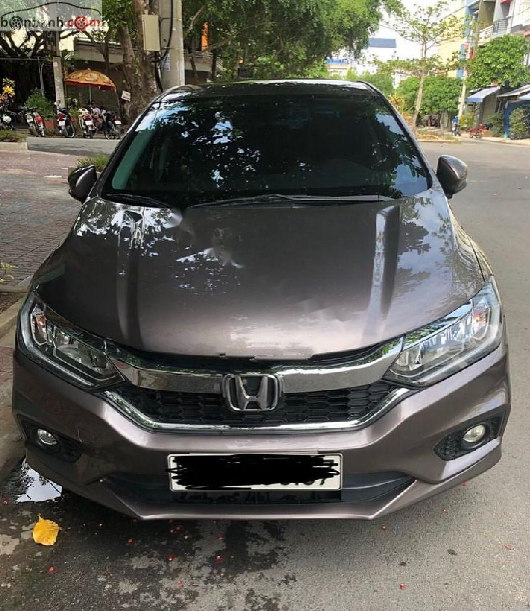 Honda City 2018 - Bán Honda City 1.5 sản xuất 2018, màu xám số tự động