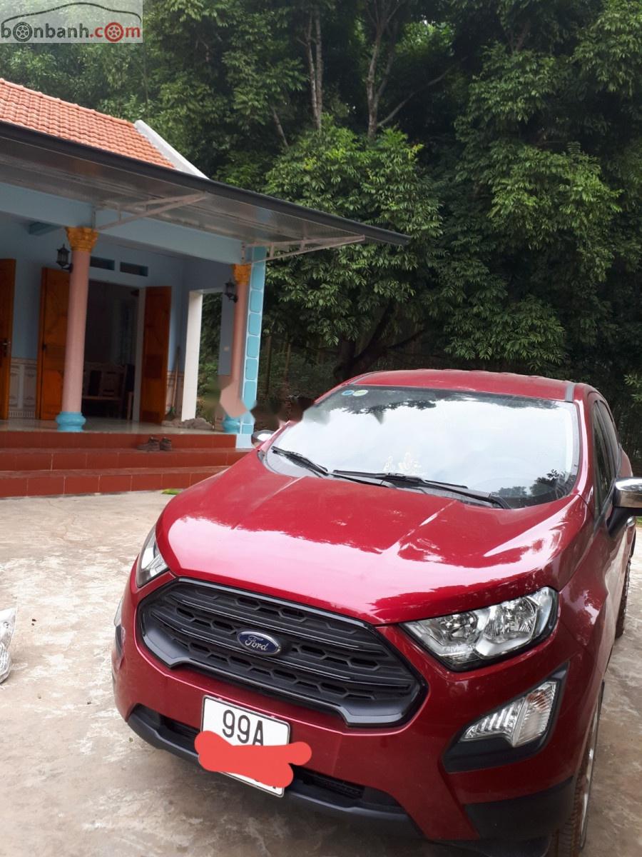 Ford EcoSport 2018 - Cần bán xe Ford EcoSport sản xuất 2018, màu đỏ như mới, giá tốt