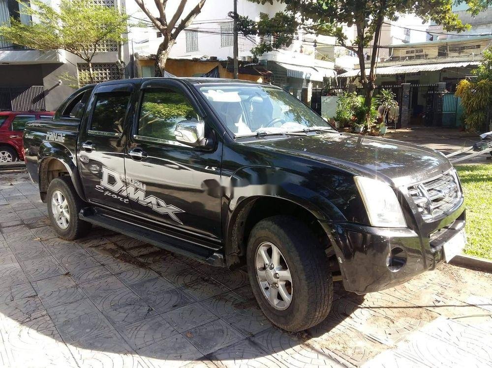 Isuzu Dmax 2008 - Cần bán Isuzu Dmax đời 2008, màu đen, xe nhập xe gia đình