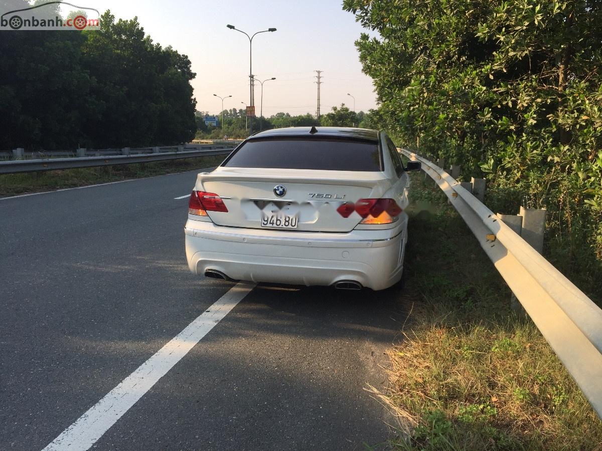 BMW 7 Series 2005 - Bán BMW 750Li đời 2005, màu trắng, nhập khẩu