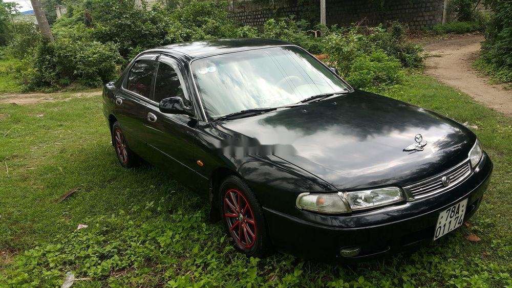 Mazda 626 1996 - Cần bán lại xe Mazda 626 sản xuất 1996, màu đen, xe nhập