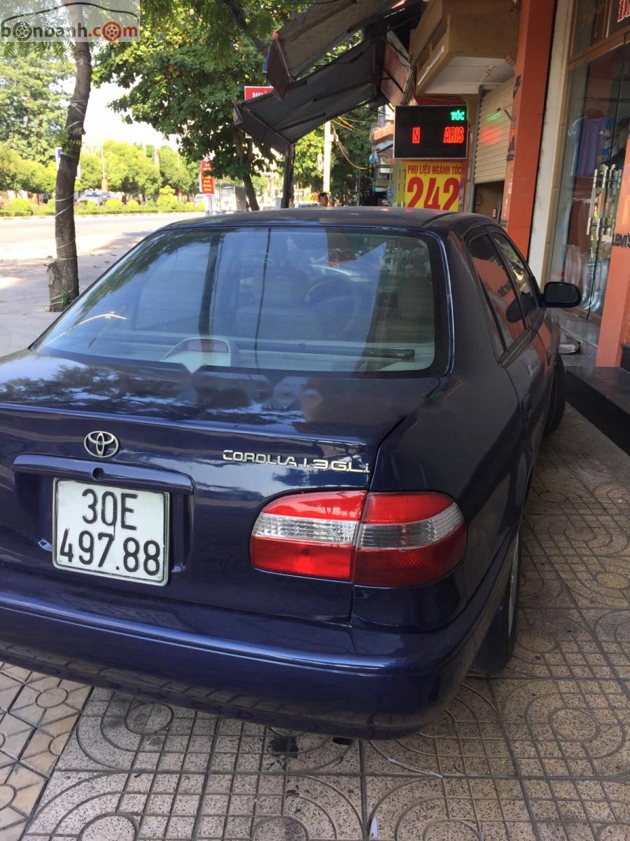 Toyota Corolla 2001 - Cần bán Toyota Corolla sản xuất năm 2001, màu xanh lam, nhập khẩu 