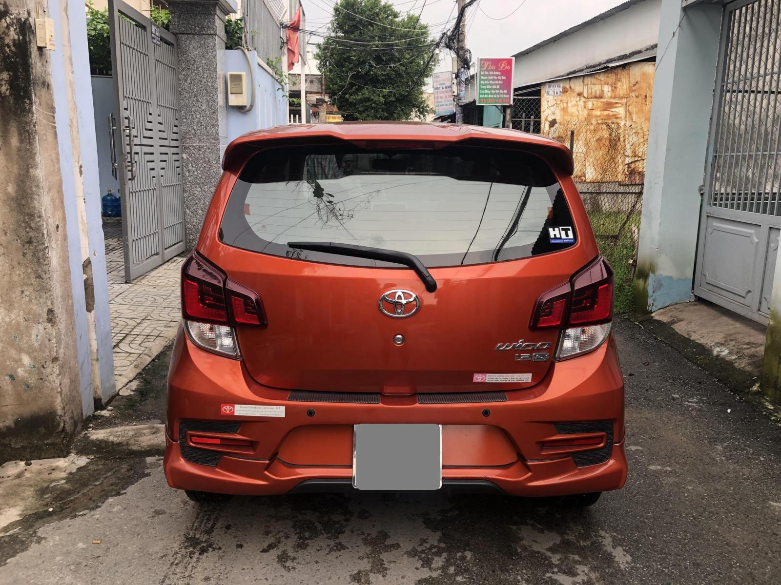 Toyota Wigo 2019 - Bán Toyota Wigo tự động nhập Indo 2019 cam thể thao rất mới