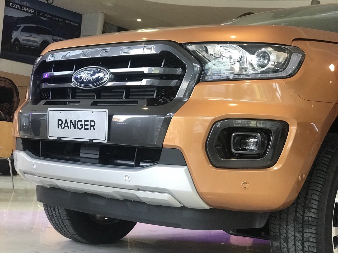 Ford Ranger 2019 - Bán Ford Ranger Wildtrak Turbo 2.0L đủ màu, giá tốt nhất Hà Nội – LH 0963630634