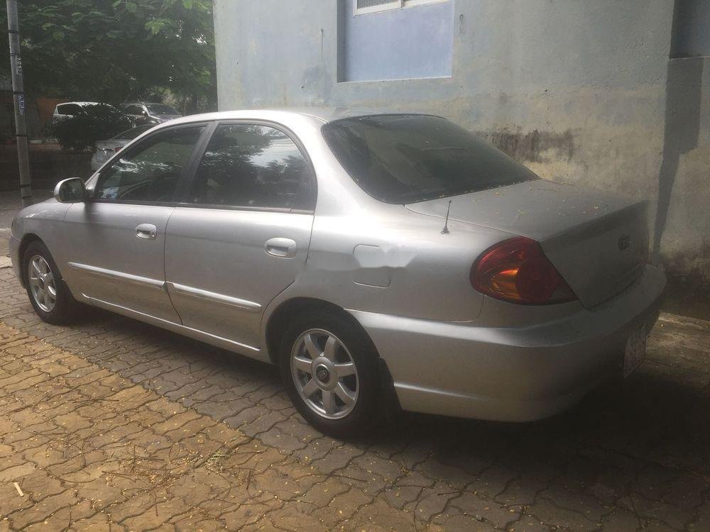 Kia Spectra 2005 - Gia đình bán Kia Spectra 2005, màu bạc