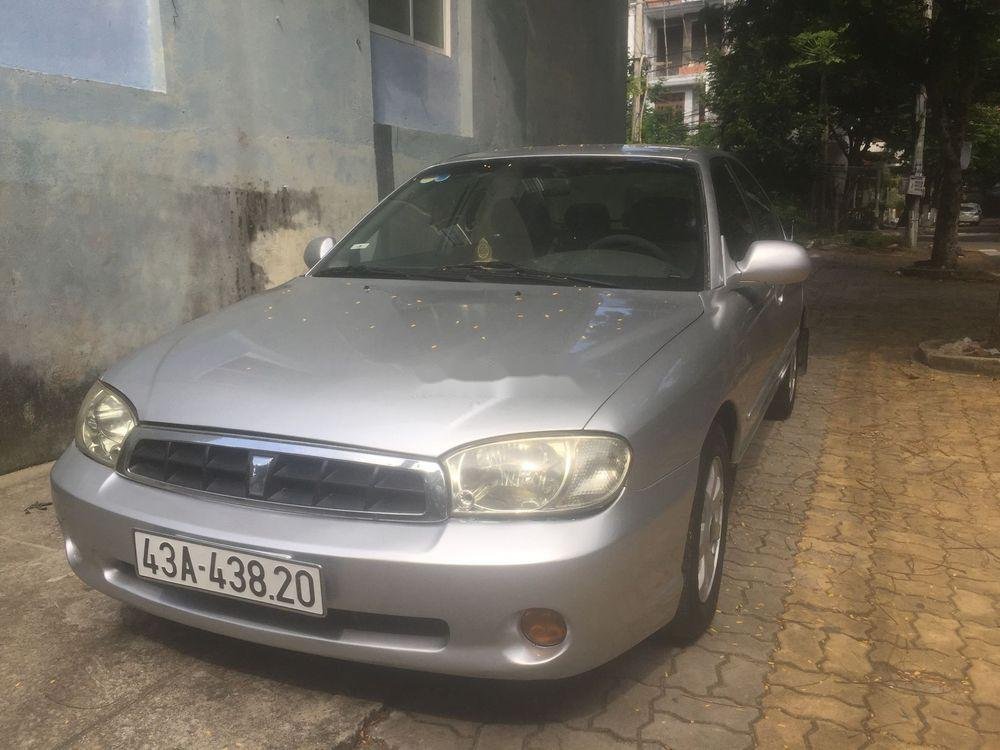 Kia Spectra 2005 - Gia đình bán Kia Spectra 2005, màu bạc