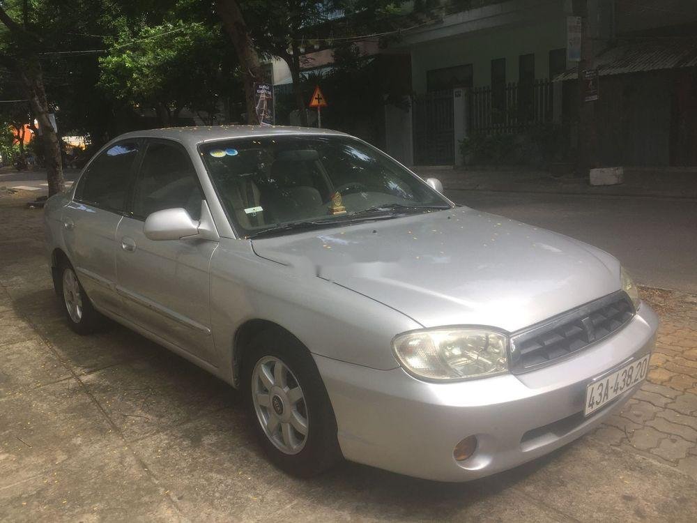 Kia Spectra 2005 - Gia đình bán Kia Spectra 2005, màu bạc