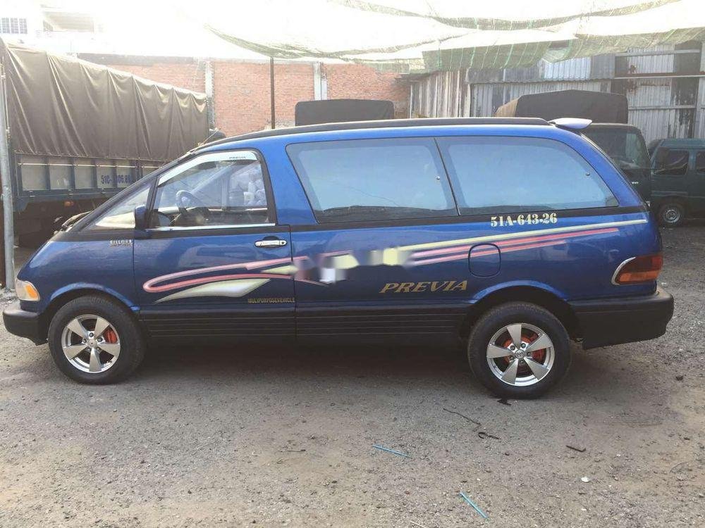 Toyota Previa 1991 - Cần bán Toyota Previa đời 1991, màu xanh lam, xe nhập