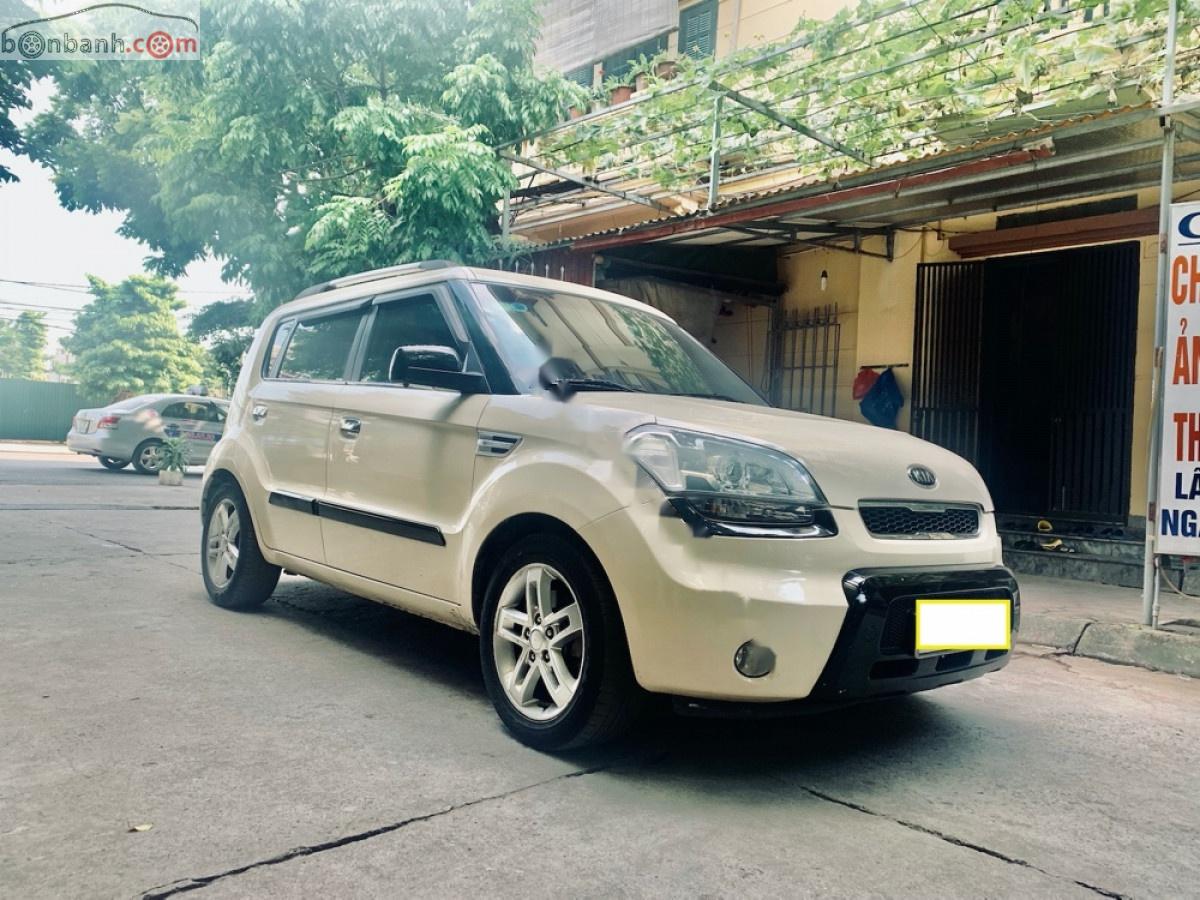 Kia Soul 2009 - Chính chủ bán Kia Soul 4U 1.6 AT sản xuất năm 2009, màu kem (be), xe nhập