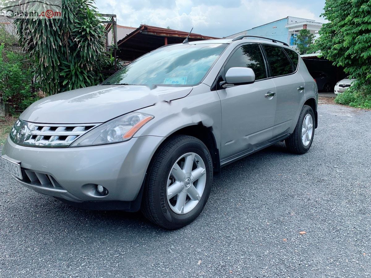 Nissan Murano 2004 - Bán Nissan Murano SE AWD đời 2004, màu bạc, nhập khẩu